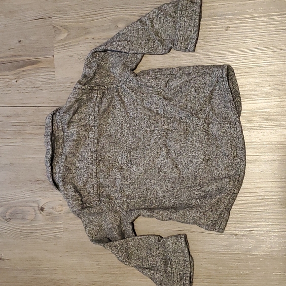 💚 Baby B'Gosh - Osh Kosh | Toddler Button-Down Shirt | Grey | 18M - Picture 2 of 5